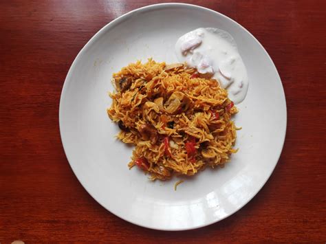 Mushroom Biryani Recipe (One Pot) - The Indian Home