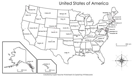 Us Map Printable Pdf - Printable US Maps