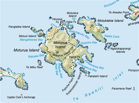 Moturua Island, cruising ground, Bay of Islands, New Zealand