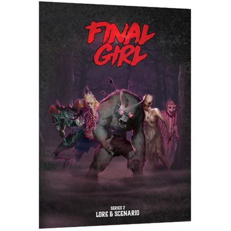 Final Girl - Lore Book series 2 (Anglais) - Jeuxjubes