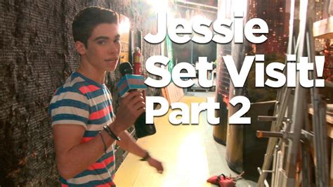 Behind The Scenes of the "Jessie" Set with Cameron Boyce! Part 2 ...