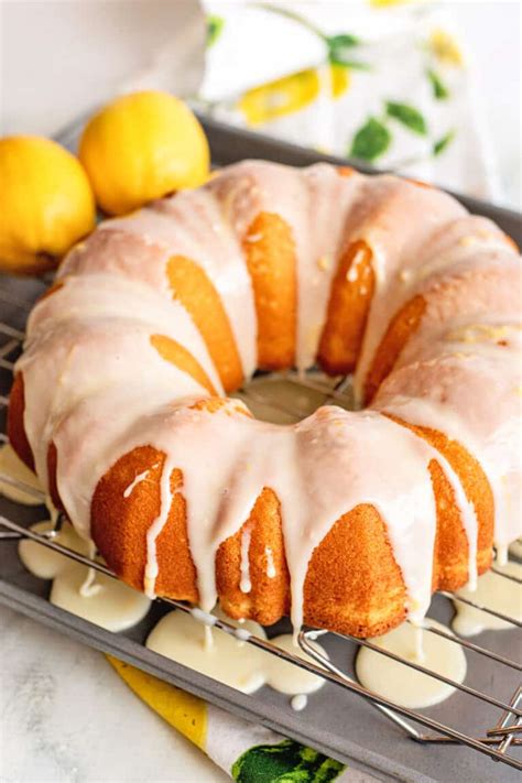 Lemon Bundt Cake(Best Ever!) - Easy Dessert Recipes