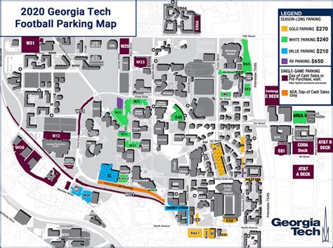 Georgia Tech Yellow Jackets | Official Athletic Site | Football Parking ...