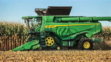 John Deere showt X9-combine - Trekker