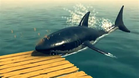 I'M BEING EATEN BY A SHARK! (Raft) - YouTube