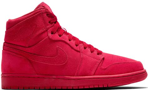 Air Jordan 1 Retro High Red Suede