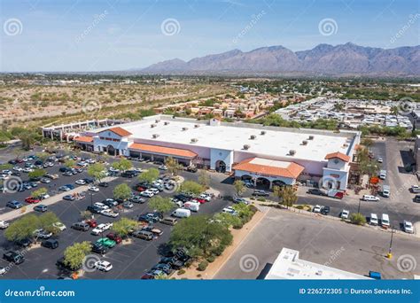 Drone Shot of Home Depot in Tucson Editorial Image - Image of asphalt ...