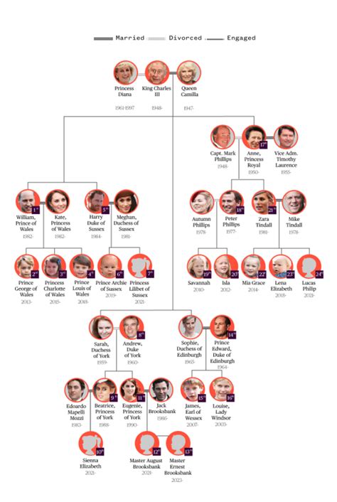 British Royal Family Tree: Guide to King Charles III Family