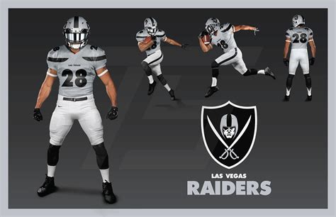 Las Vegas Raiders Uniform Redesigns on Behance