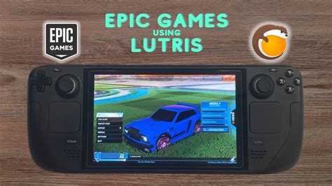 Steam Deck - How To Install Epic Games Using Lutris - YouTube