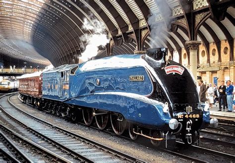 John Sherratt on Instagram: “LNER A4 Pacific 4468 “Mallard” waits in ...