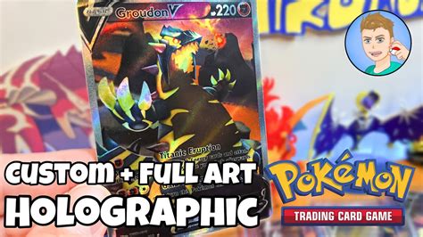 How to Make Your Own CUSTOM Full Art Pokémon Cards! - YouTube