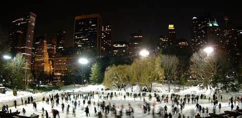 Ice Skating at Wollman Rink in Central Park