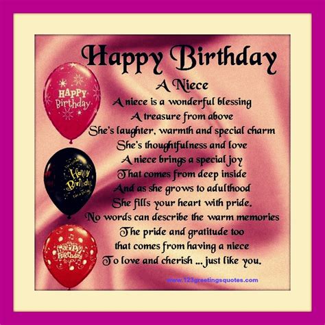 Awesome Happy Birthday Wishes for Niece (B'day Quotes Messages)