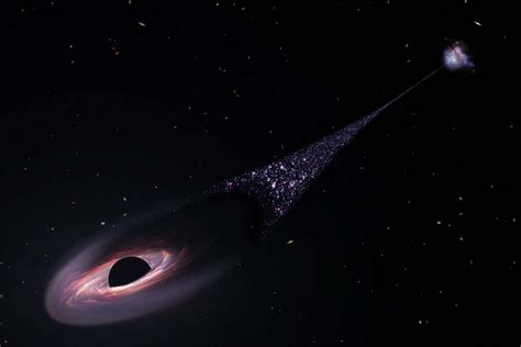 A supermassive black hole is hurtling away from its home galaxy | New ...