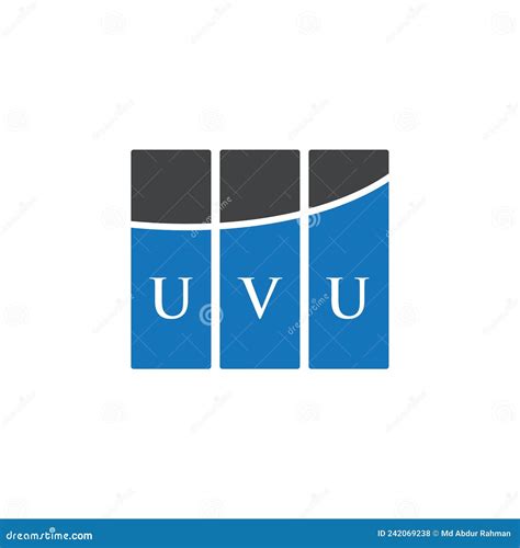 UVU Letter Logo Design on White Background. UVU Creative Initials ...