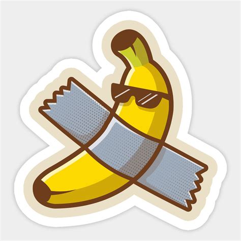 Cool Banana Sticker in 2021 | Banana art, Banana sticker, Banana wallpaper