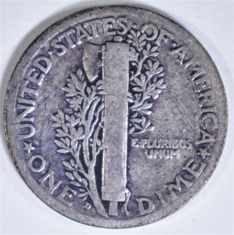 1916-D MERCURY DIME G/VG