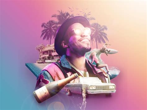 Anderson .Paak's Malibu by Sam Whelan on Dribbble