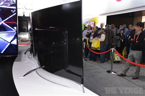 LG curved OLED TV hands-on pictures - The Verge