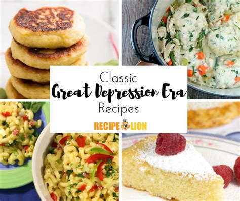 24 Classic Great Depression Era Recipes | RecipeLion.com