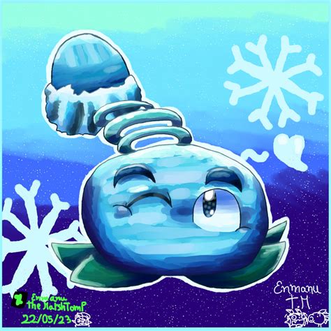 Winter Melon(Pvz 2 Desing) by EnmanuTheMarshtomp on DeviantArt