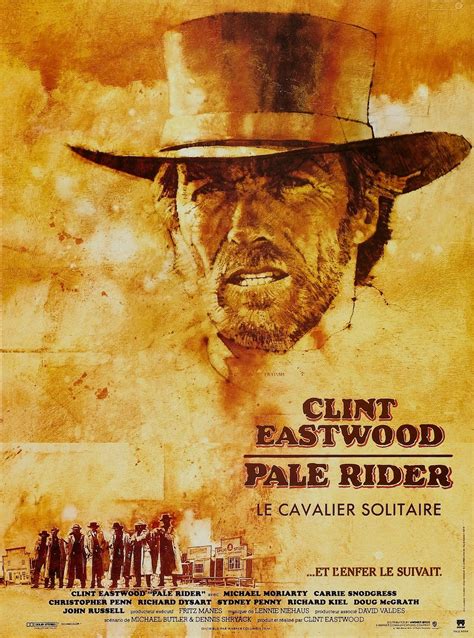 Pale Rider Clint Eastwood poster, Pale Rider, Clint Eastwood, 1985 ...