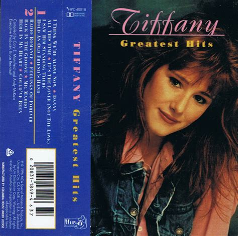 Tiffany – Greatest Hits (1996, Cassette) - Discogs