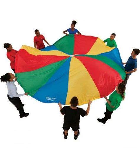 Gym Parachutes | Gym & Rec Fun | Fun workouts, Flame retardant fabric ...