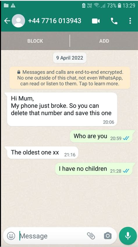 Notorious 'Hi Mum and Dad' scam spreads from WhatsApp to text message ...