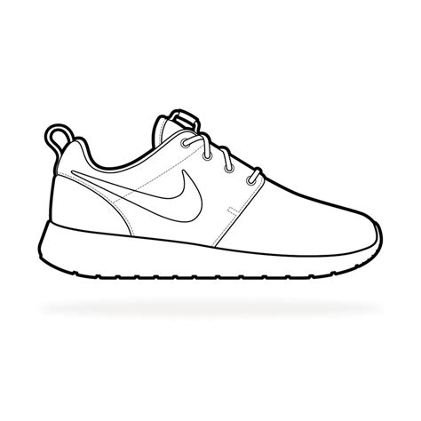 The gallery for --> Nike Running Shoes Coloring Pages