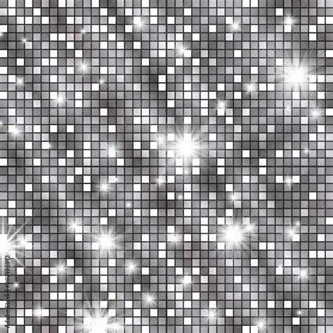 Silver Disco Ball Background