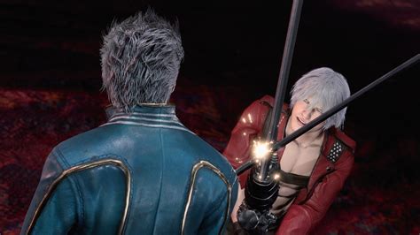 forredgrave45 on Twitter: "Dante vs Vergil #DMC5 #DevilMayCry5 #Capcom ...