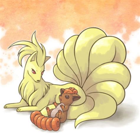 Pokemon #37 & 38 Vulpix and Ninetails. | Pokemon sketch, Nine tails ...