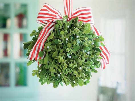 A Holiday Smooch: DIY Mistletoes to Hang Around Your Home