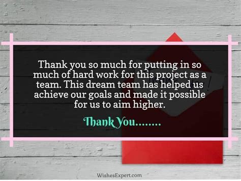 30 Best Thank You Messages for Team to Inspire