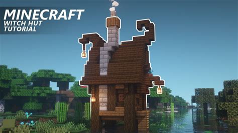 Minecraft: How to Build a Witch House | Witch Hut Transformation ...