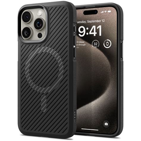 ỐP LƯNG IPHONE 15 PRO MAX SPIGEN CORE ARMOR MAGFIT BLACK ACS06442 ...