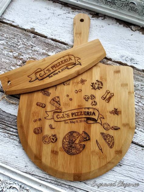 Pizza Peel Personalized Wooden Pizza Peel Wood Pizza Peel | Etsy