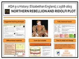 Northern Rebellion and Ridolfi Plot | Teaching Resources