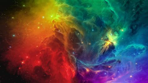 multicolored galaxy illustration #galaxy #space #stars #universe # ...