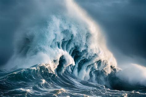 Mega Tsunami Wallpaper