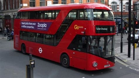 London's New Routemaster buses to become front-boarding only - BBC News