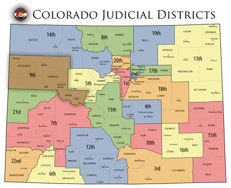 Colorado Judicial Districts Map – Get Map Update