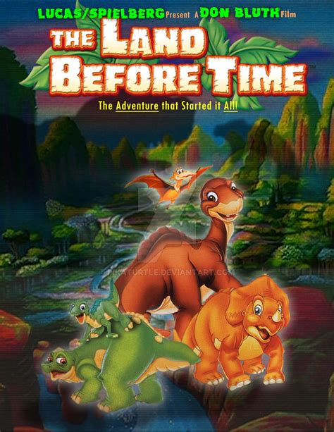 The Land Before Time Movie Poster Remake by Pikaturtle on DeviantArt