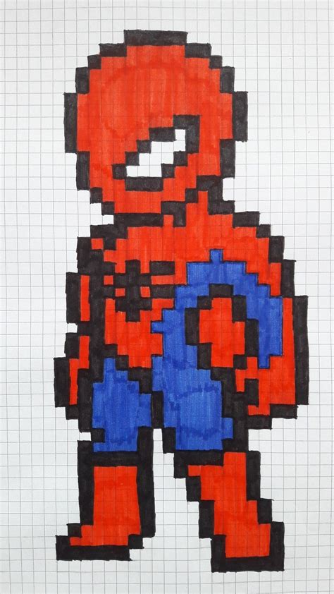 How To Draw Pixel Art On Graph Paper