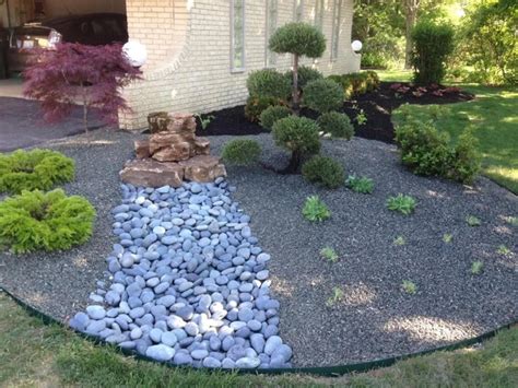 White River Rock Landscaping Ideas ~ Top 50 Best River Rock Landscaping ...