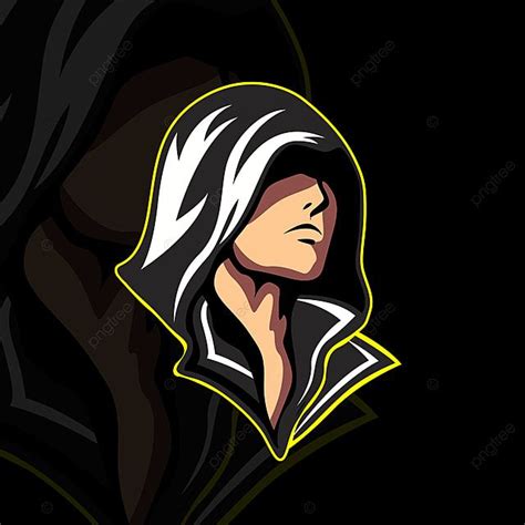 Assassin Logo Vector Hd PNG Images, Assassin Mascot Logo Template ...