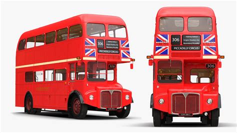 Double Decker Buses Collection 3D Model - TurboSquid 2098169