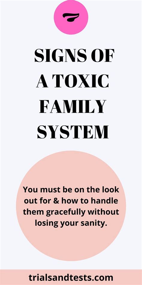 7 Toxic Family Signs & Dynamics & How To Correctly Handle Them | Toxic ...